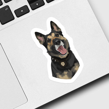 Custom Police K9 Stickers