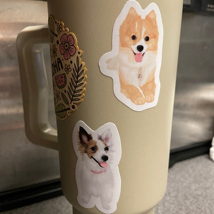 Custom Pet Portrait Stickers