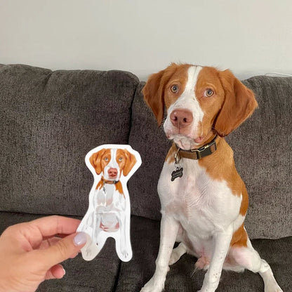 Custom Pet Portrait Stickers