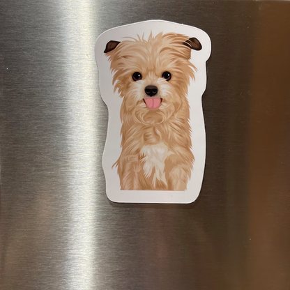 Custom Dog Face Magnets