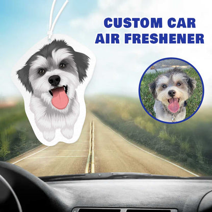 Personalized Dog Portrait Air Freshener