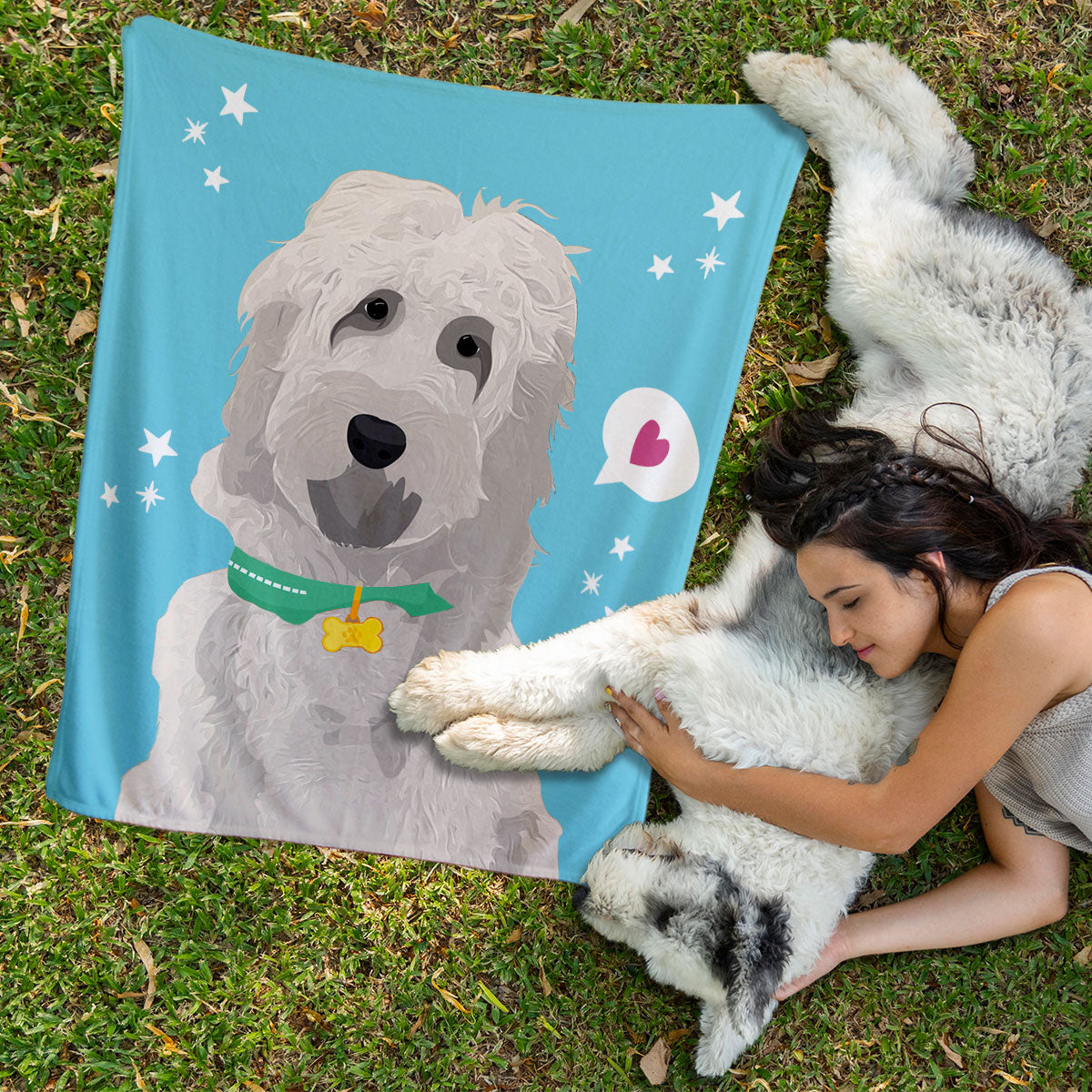 Custom Pet Photo Blanket