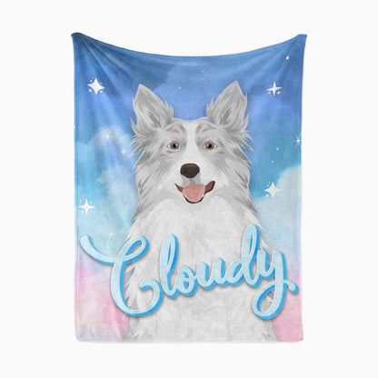 Custom Pet Photo Blanket