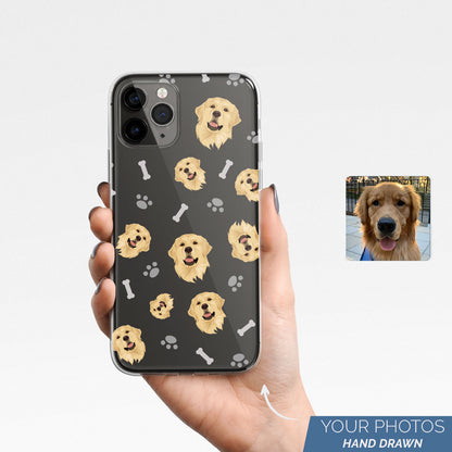 Custom Dog Face - Phone Case