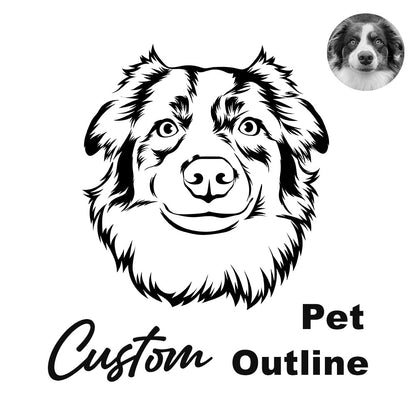 Custom Pet Outline - Digital | Printable Art