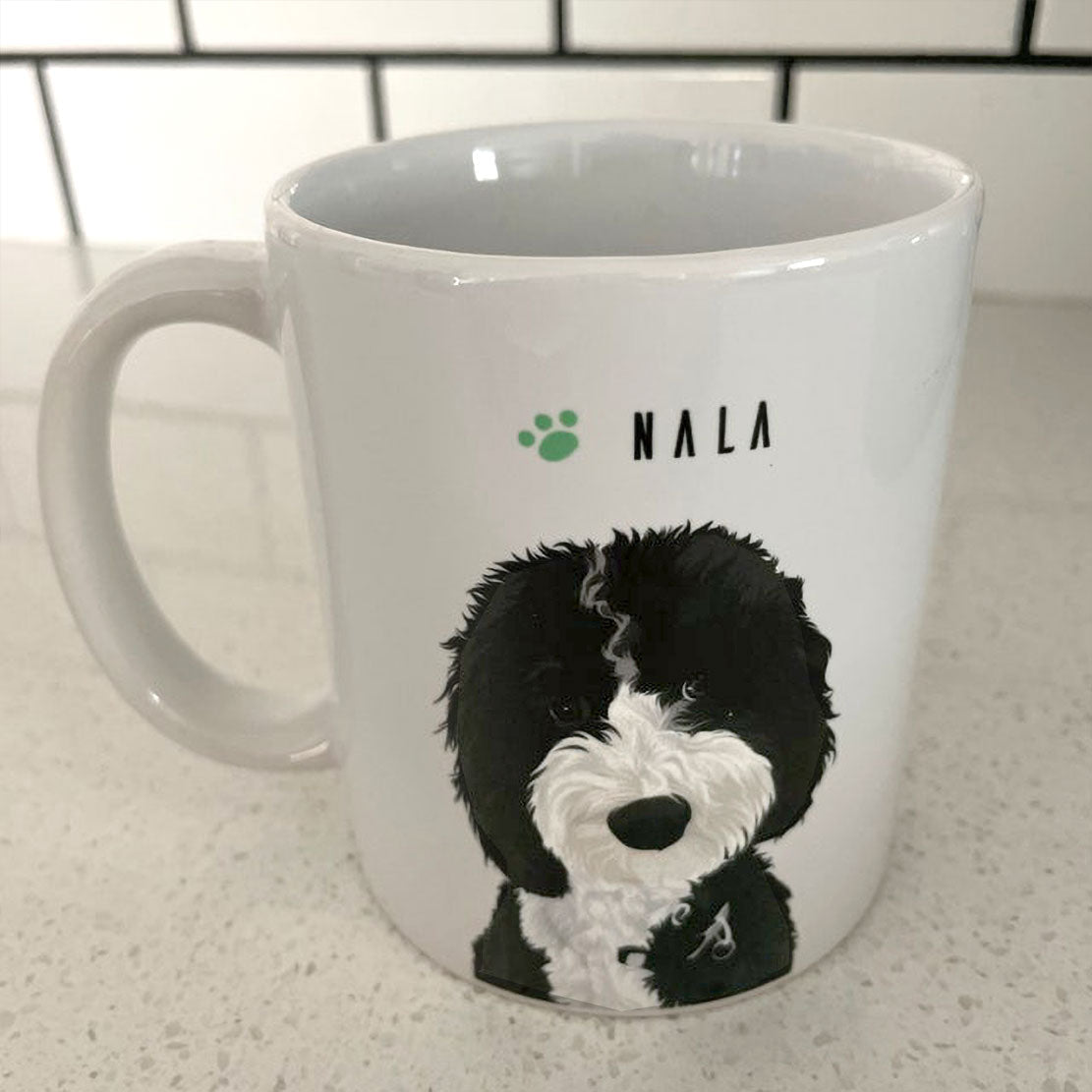 Pet Portrait Mug Personalized