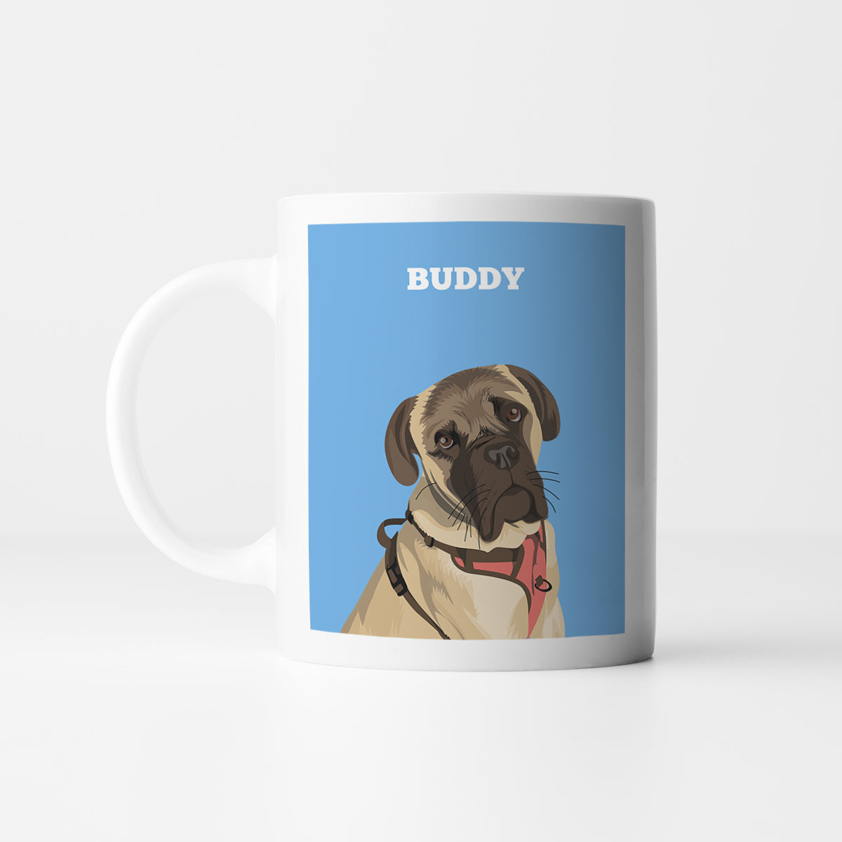 Custom Dog Portrait Mug